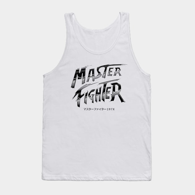 Master Fighter 197X Tank Top by Bootleg Factory